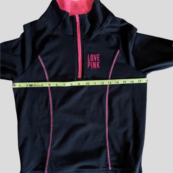 Victoria's Secret PINK Black Pullover Small - Picture 7 of 7